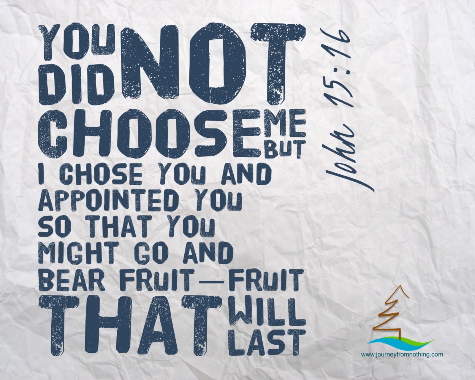 Bible Verse John 15:16
