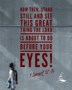 1 Samuel 12:16